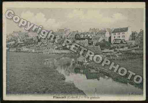 Ville de PLANCOET Carte postale ancienne